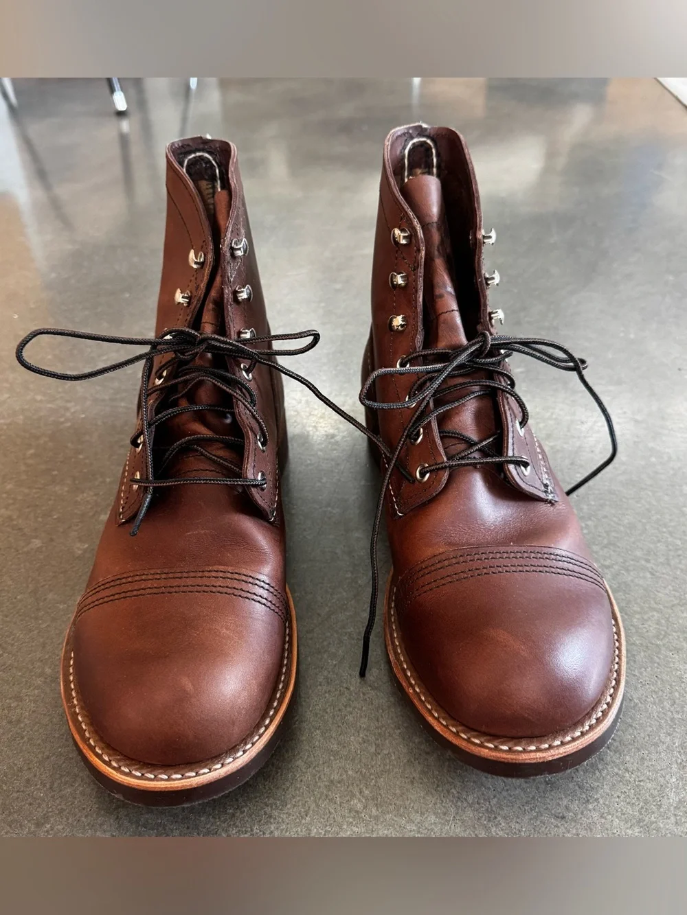 Men’s Red Wing Brown Leather Boots